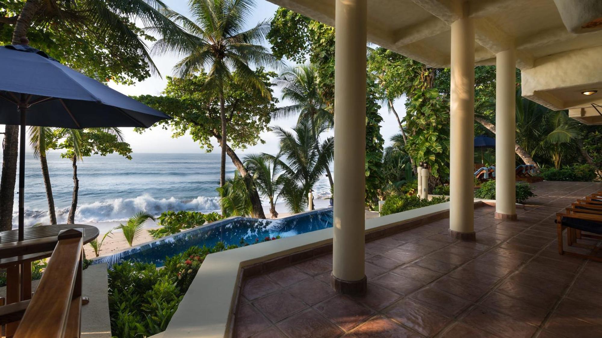 Elegant Costa Rican Villa With Oceanfront Infinity Pool Rio Grande Luaran gambar