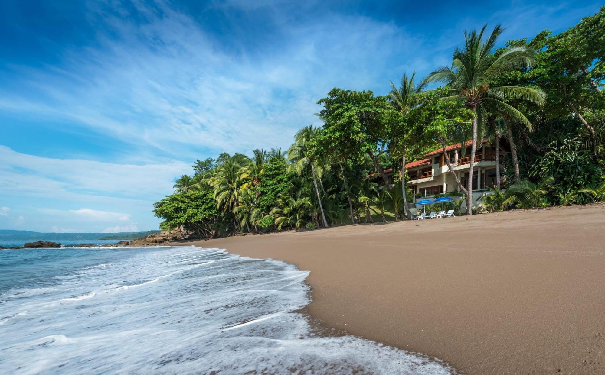 Elegant Costa Rican Villa With Oceanfront Infinity Pool Rio Grande Luaran gambar